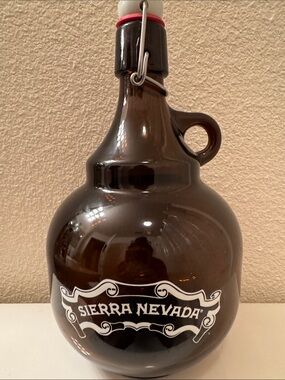 Sierra Nevada Brown Glass Growler - Reusable Beer Jug